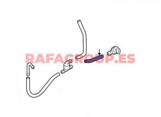 9007515058 - Mangera, limpiador de faros